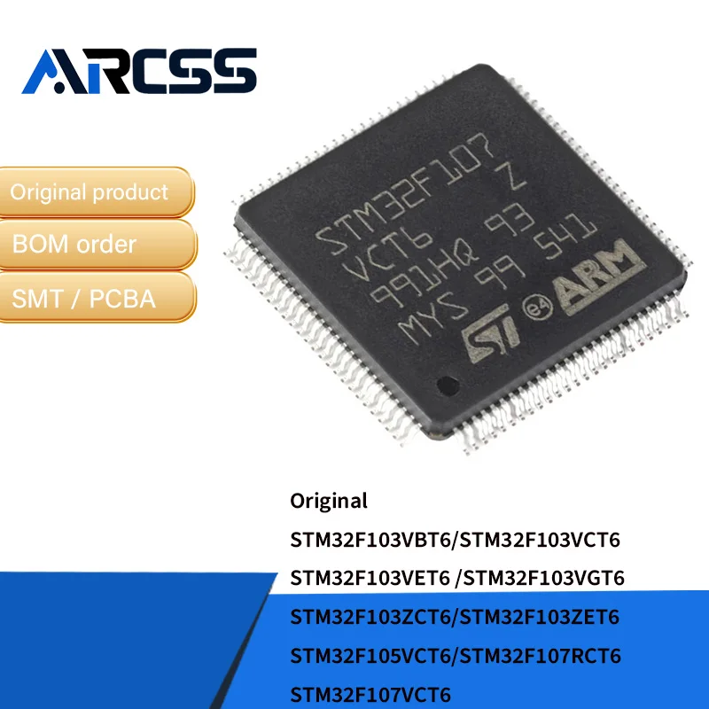 STM32F103VBT6/STM32F103VCT6/STM32F103VET6 /STM32F103VGT6 /STM32F103ZCT6/STM32F103ZET6/STM32F105VCT6/STM32F107RCT6/STM32F107VCT6
STM32F103VBT6/STM32F103VCT6/STM32F103VET6 /STM32F103VGT6 /STM32F103ZCT6/STM32F103ZET6/STM32F105VCT6/STM32F107RCT6/STM32F107VCT6