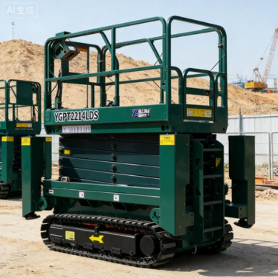 YG Customized Hydraulic Electric Mobile Lift Table Tracked Scissor Lift Aerial Work Platform(AWP) – Telescopic Platform For Ware
YG Customized Hydraulic Electric Mobile Lift Table Tracked Scissor Lift Aerial Work Platform(AWP) – Telescopic Platform For Ware