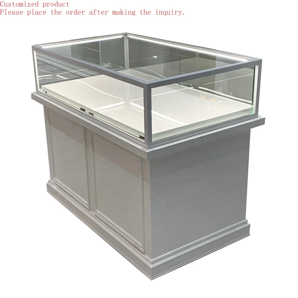 Custom.Custom Luxury Tall Cases Lock Design White Glass Counter showcase Jewelry Display Cabinet with Led Strip Light
Custom.Custom Luxury Tall Cases Lock Design White Glass Counter showcase Jewelry Display Cabinet with Led Strip Light