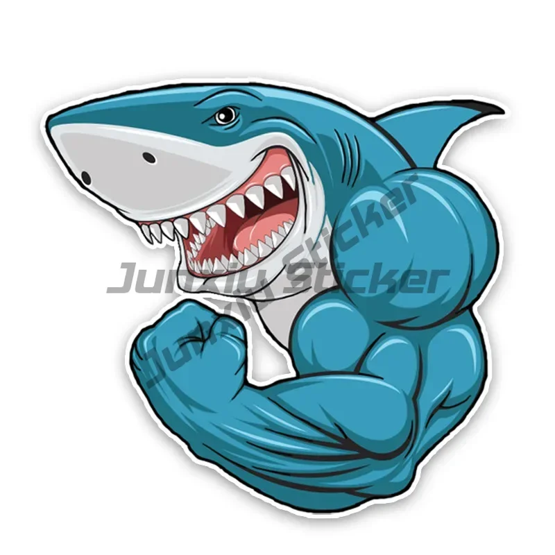Car Stickers Personalized Stickers Cute Cartoon Muscle Sharks Car Decoration Waterproof and SunscreenCover Scratches PVC
Car Stickers Personalized Stickers Cute Cartoon Muscle Sharks Car Decoration Waterproof and SunscreenCover Scratches PVC