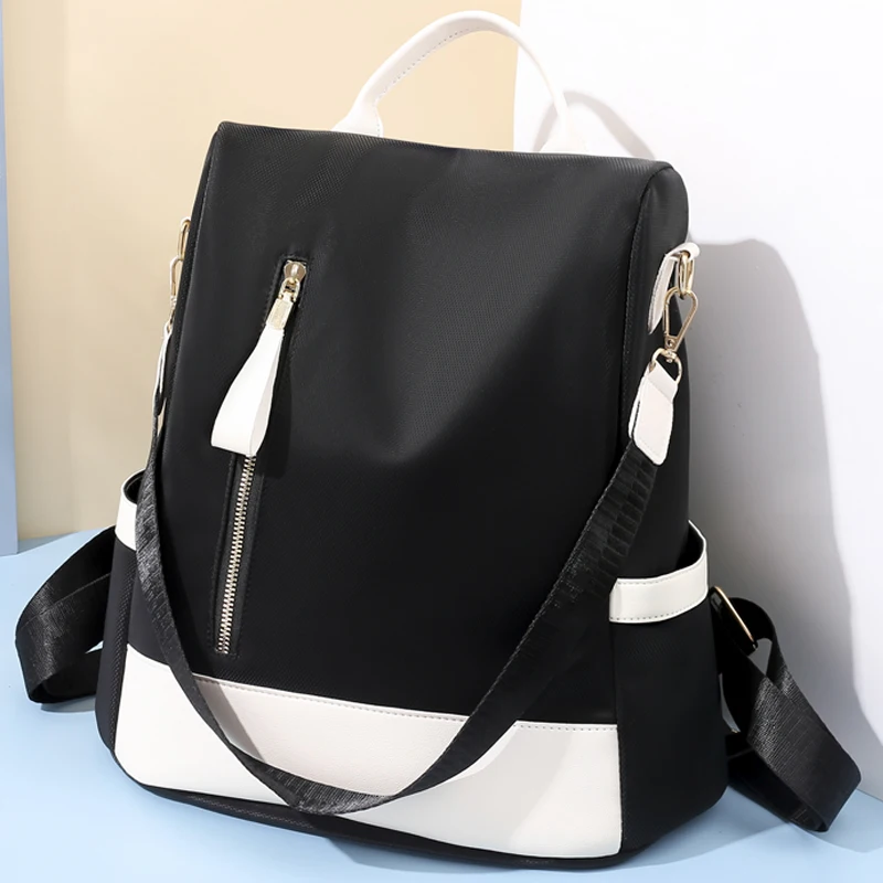 Soft Leather Womens Back Packs High Quality Colorblocked Student School Bags For Teen Girls 2023 Designer Casual Ladies Backpack
Soft Leather Womens Back Packs High Quality Colorblocked Student School Bags For Teen Girls 2023 Designer Casual Ladies Backpack