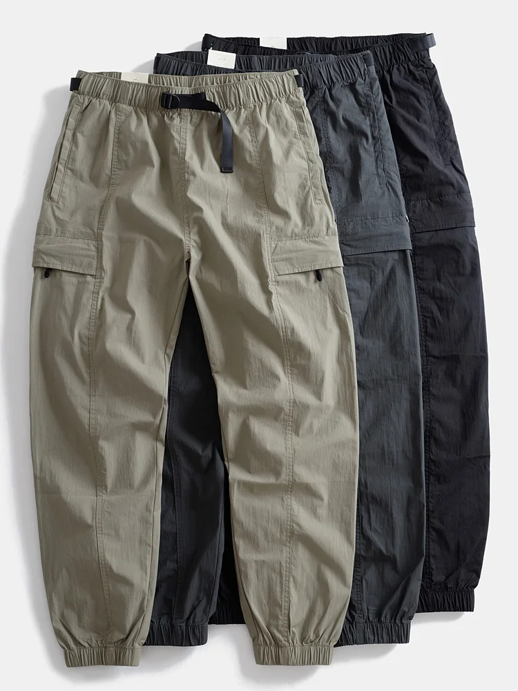 Мужские повседневные свободные брюки прямого кроя для работы, тонкие, быстросохнущие, весна-лето, смесь хлопка и полиэстера, с эластичным поясом
Мужские повседневные свободные брюки прямого кроя для работы, тонкие, быстросохнущие, весна-лето, смесь хлопка и полиэстера, с эластичным поясом