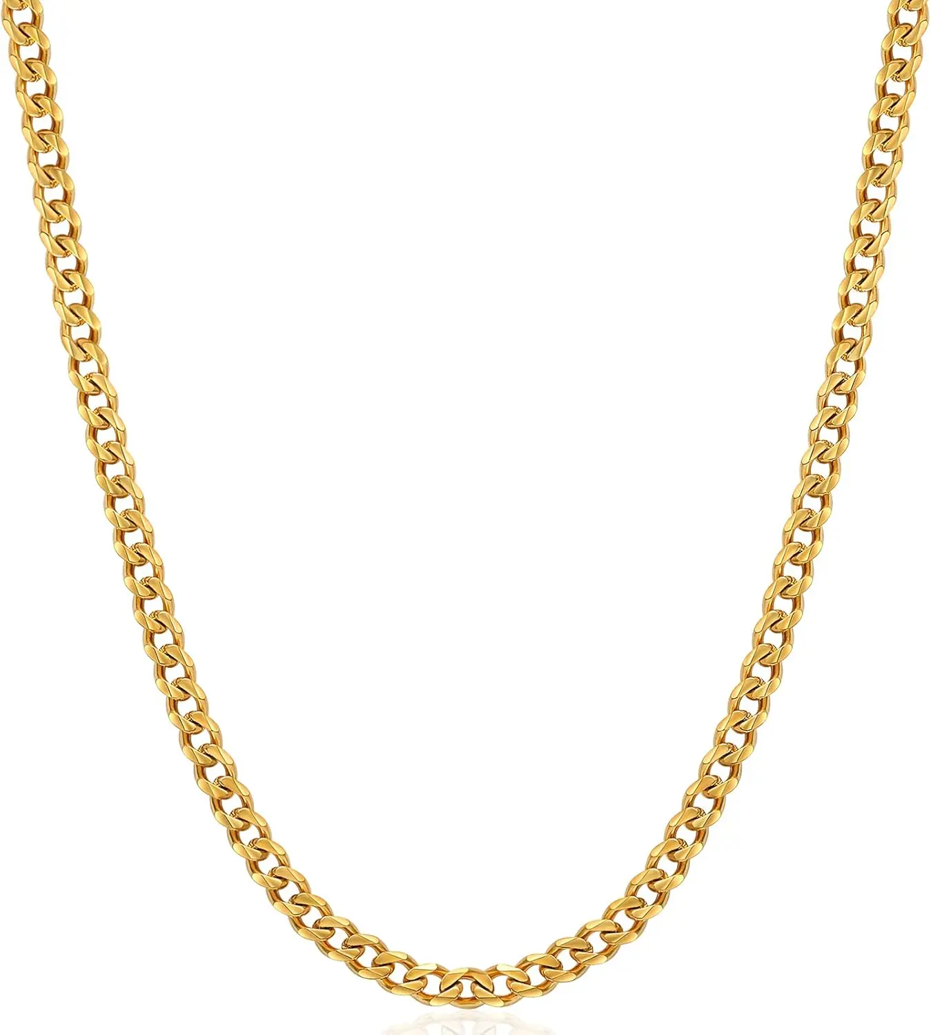 Мужские цепочки Fiusem Cuban Link 3,5 мм, серебристого/черного цвета/покрытые 14-каратным золотом, из нержавеющей стали, длина 16, 18 дюймов.
Мужские цепочки Fiusem Cuban Link 3,5 мм, серебристого/черного цвета/покрытые 14-каратным золотом, из нержавеющей стали, длина 16, 18 дюймов.