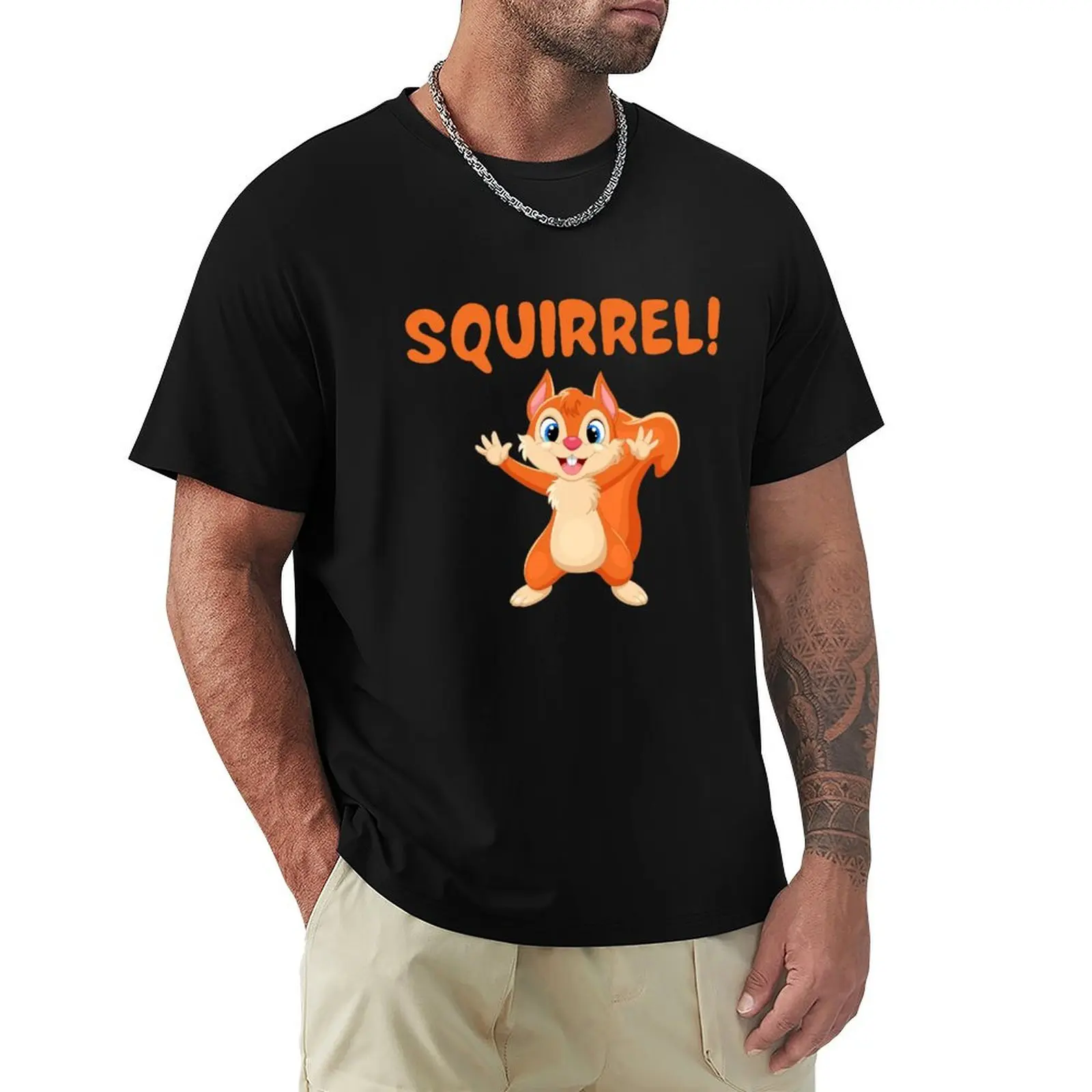 Squirrel! T-Shirt Comfortable Daily Wear Tee
Squirrel! T-Shirt Comfortable Daily Wear Tee