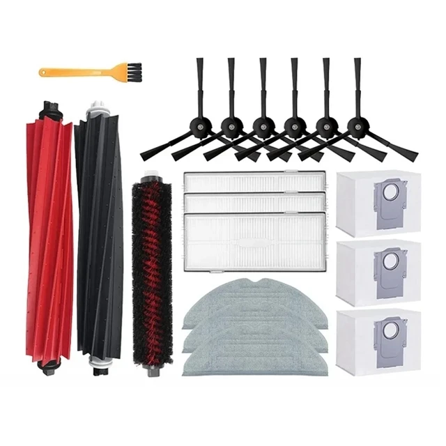 For Roborock S8 S8 Pro Ultra S8+ G20 Robot Vacuum Accessories Main Side Brush Mop Hepa Filter Dust Bag Cleaning Rolling Brush
For Roborock S8 S8 Pro Ultra S8+ G20 Robot Vacuum Accessories Main Side Brush Mop Hepa Filter Dust Bag Cleaning Rolling Brush