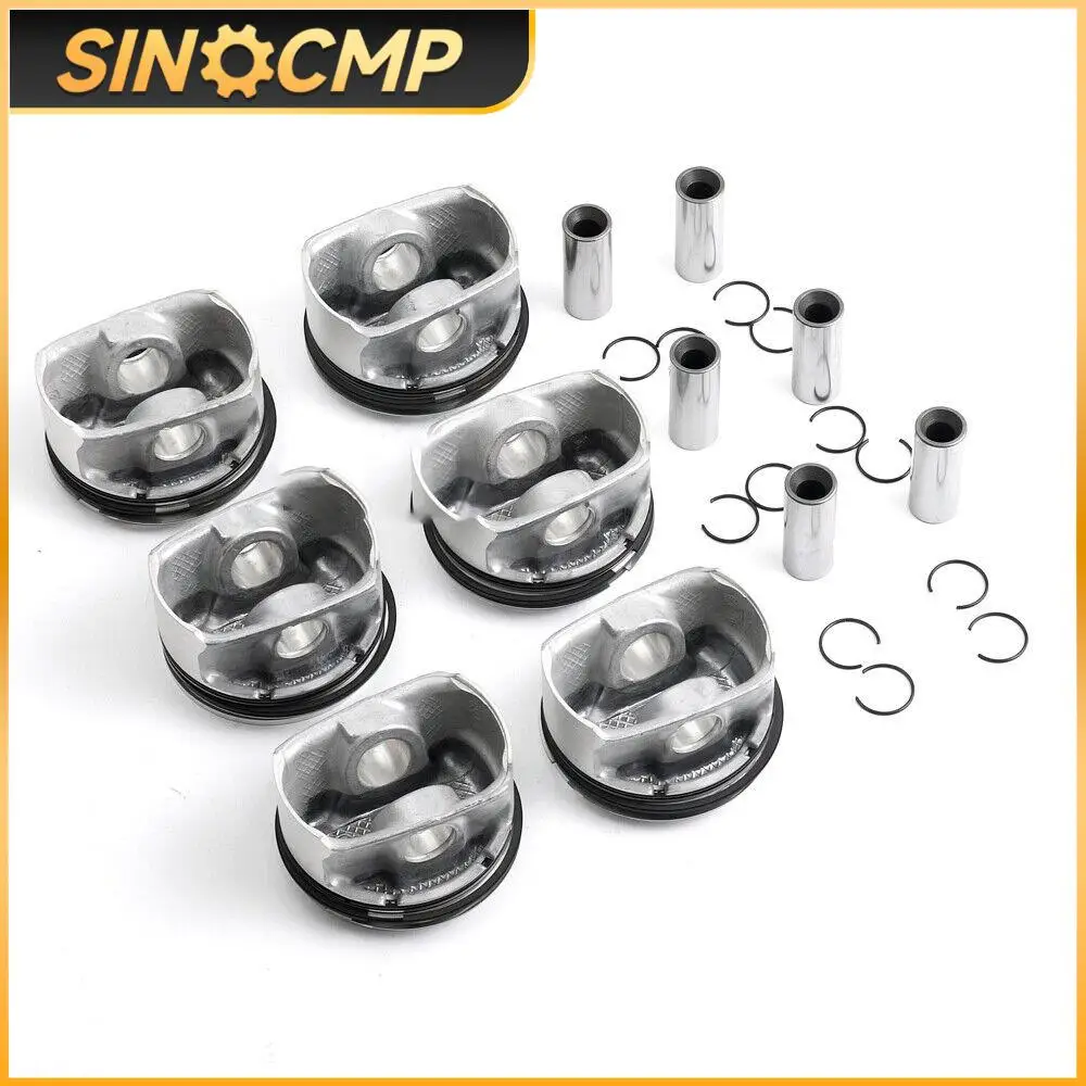 1Set Pistons Rings Set Φ85mm For BMW E90 E91 E92 E93 E60 E61 130i 330i 530i N52B30BF E81 E87 E83 E84 E70 X1 X3 X5 3.0L L6 OE#
1Set Pistons Rings Set Φ85mm For BMW E90 E91 E92 E93 E60 E61 130i 330i 530i N52B30BF E81 E87 E83 E84 E70 X1 X3 X5 3.0L L6 OE#