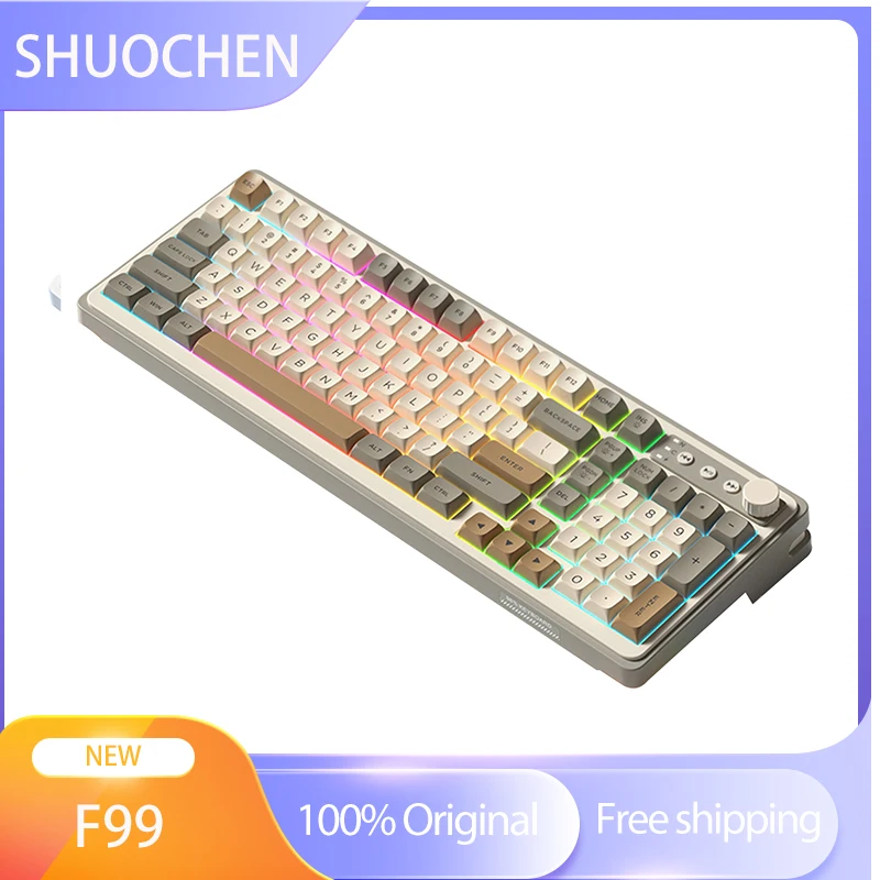 Shuochen F99 ABS пластик USB Type-C эргономичная клавиатура Мужской Женский ПК Офис Высокая красота Горячая замена RGB Игры беспроводной киберспорт
Shuochen F99 ABS пластик USB Type-C эргономичная клавиатура Мужской Женский ПК Офис Высокая красота Горячая замена RGB Игры беспроводной киберспорт