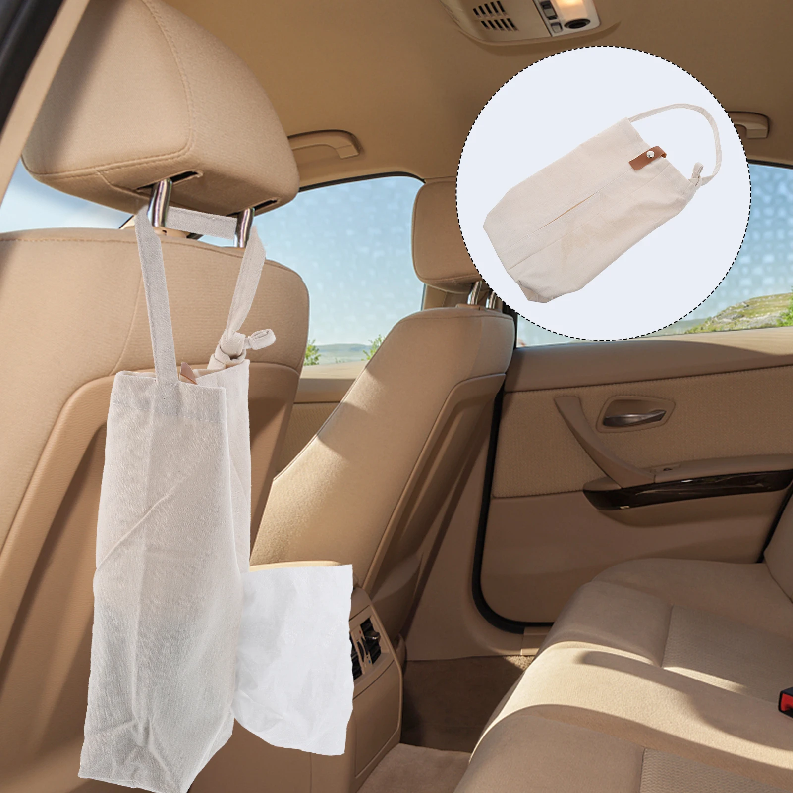 Car Tissue Paper Bag Easy to Use Holder Facial Living Room Box Backseat Canvas Organizer Baby Stroller
Car Tissue Paper Bag Easy to Use Holder Facial Living Room Box Backseat Canvas Organizer Baby Stroller