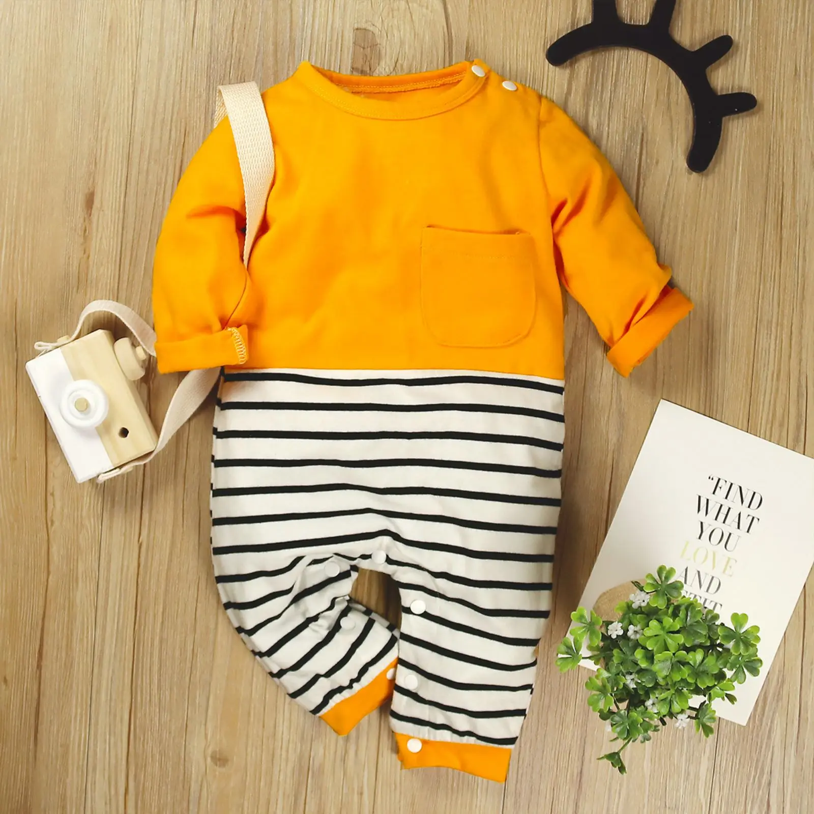 Newborn Boys and Girls Cute Cartoon Simple Casual Versatile Jumpsuit Jumpsuit Costume Infant Onesies Bodysuit for Newborn 아기옷
Newborn Boys and Girls Cute Cartoon Simple Casual Versatile Jumpsuit Jumpsuit Costume Infant Onesies Bodysuit for Newborn 아기옷