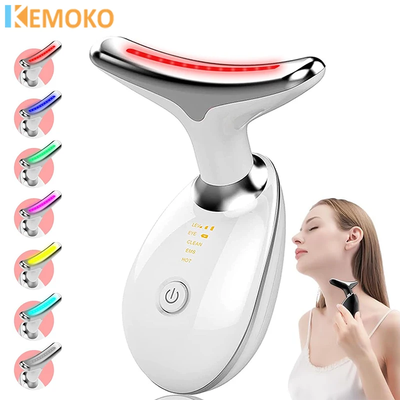 7 Colors Anti Wrinkle Facial Massager Neck Face Beauty Device Skin Tighten Facial Lift Wrinkle Remover Skin Care Beauty Machine
7 Colors Anti Wrinkle Facial Massager Neck Face Beauty Device Skin Tighten Facial Lift Wrinkle Remover Skin Care Beauty Machine