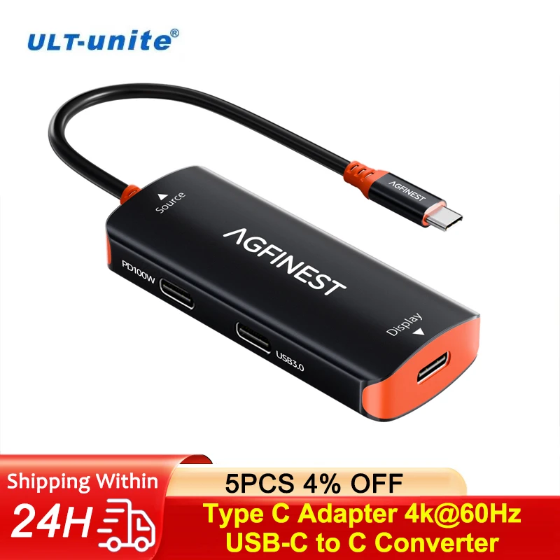 Type-C Adapter 4k@60Hz USB-C to C Converter with USB3.0 PD100W for AR/VR Glasses for Switch2/1/OLEDAccessories Power Conversion
Type-C Adapter 4k@60Hz USB-C to C Converter with USB3.0 PD100W for AR/VR Glasses for Switch2/1/OLEDAccessories Power Conversion