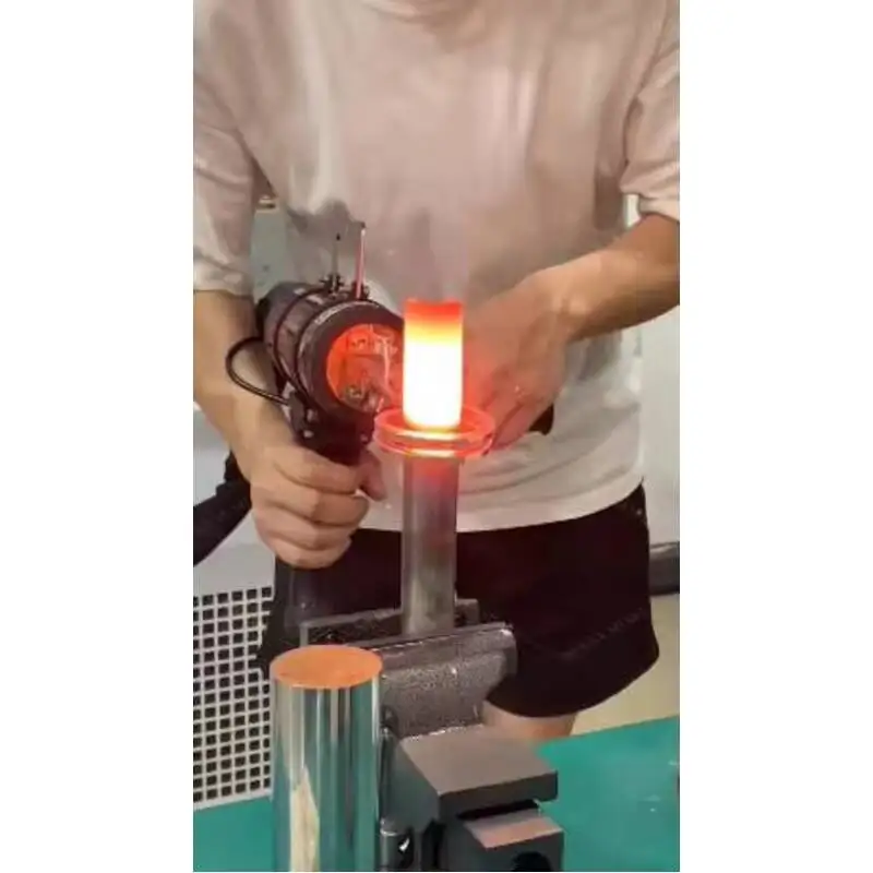 15kw High Frequency Electromagnetic Heater Induction Heating Machine Multi-functional High-frequency Induction Heating Machine
15kw High Frequency Electromagnetic Heater Induction Heating Machine Multi-functional High-frequency Induction Heating Machine