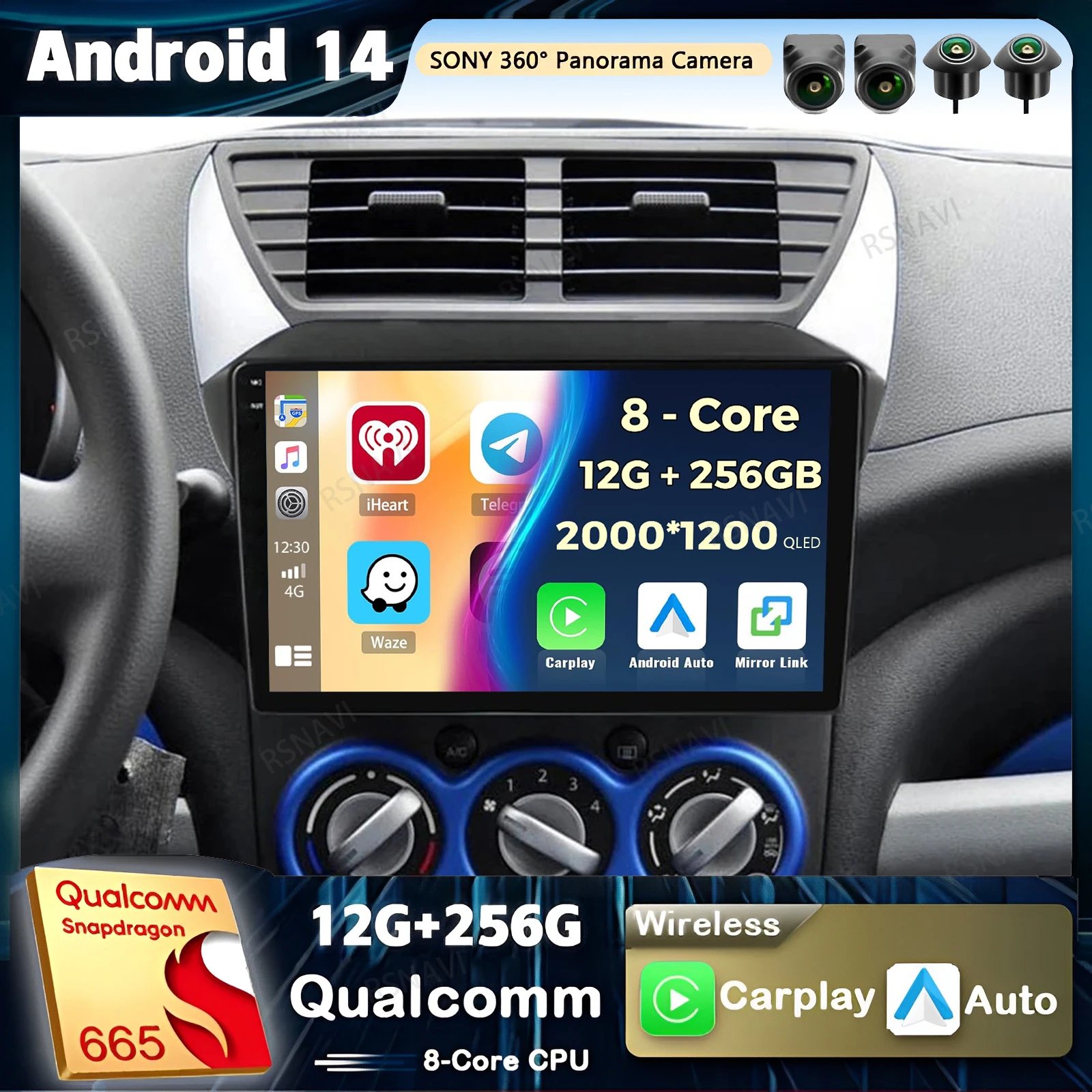 Android 14 Carplay Auto For Suzuki Alto 2009 2010 2011 - 2017 Car Radio 4G WIFI Player Multimedia srereo Navigation Video GPS BT
Android 14 Carplay Auto For Suzuki Alto 2009 2010 2011 - 2017 Car Radio 4G WIFI Player Multimedia srereo Navigation Video GPS BT