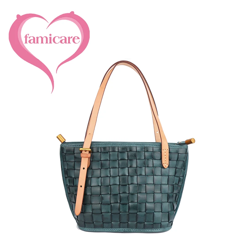 2023 New Genuine Leather Ladies Handbag Fashion Retro Shoulder Women's Bag Large Capacity Vegetable Tanned Leather Tote Bags
2023 New Genuine Leather Ladies Handbag Fashion Retro Shoulder Women's Bag Large Capacity Vegetable Tanned Leather Tote Bags