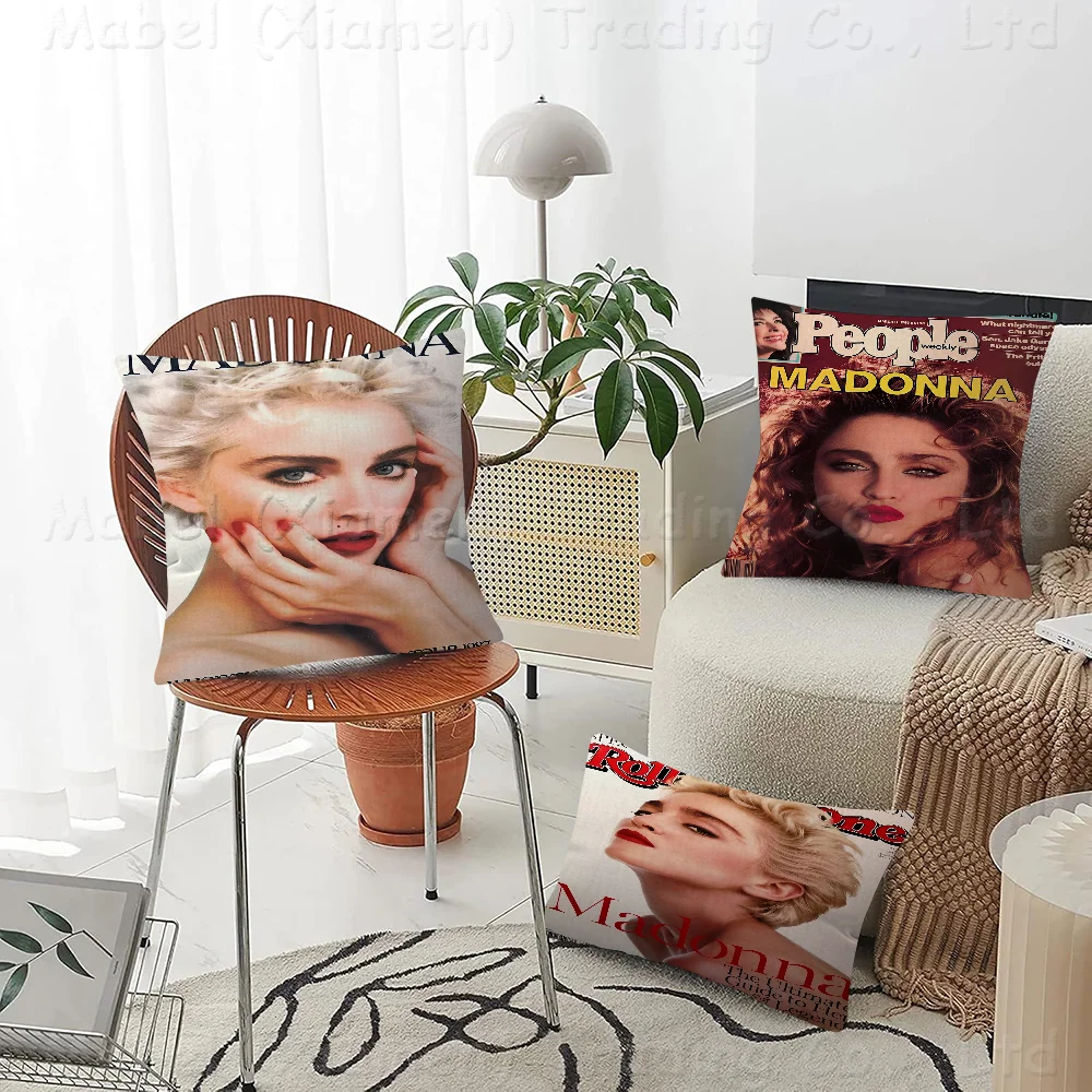 Singer M-Madonna Cushion Cover Inches Farmhouse Decor Home Throw Pillow Covers For Couch Decorations
Singer M-Madonna Cushion Cover Inches Farmhouse Decor Home Throw Pillow Covers For Couch Decorations