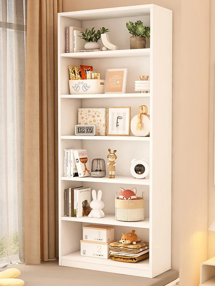 Solid wood bookshelf Floor-to-ceiling children's bookcase Simple household shelf Living room bay window cabinet Display
Solid wood bookshelf Floor-to-ceiling children's bookcase Simple household shelf Living room bay window cabinet Display