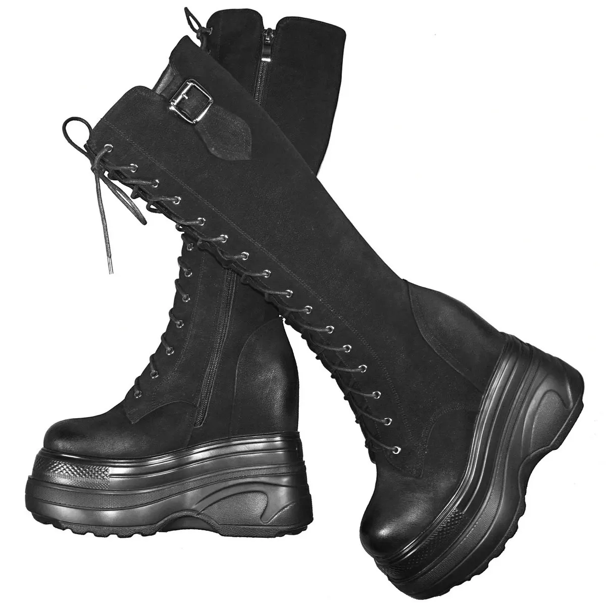 16cm High Heel Pumps Plus Size Shoes Women Lace Up Cow Leather Wedges Snow Boots Female Round Toe Sneakers Big Size Casual Shoes
16cm High Heel Pumps Plus Size Shoes Women Lace Up Cow Leather Wedges Snow Boots Female Round Toe Sneakers Big Size Casual Shoes