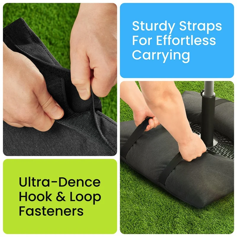 Umbrella Base Weights Outdoor Fillable Sandbags Weatherproof Patio Furniture Weights For Umbrella Stand For Garden-AT35
Umbrella Base Weights Outdoor Fillable Sandbags Weatherproof Patio Furniture Weights For Umbrella Stand For Garden-AT35
