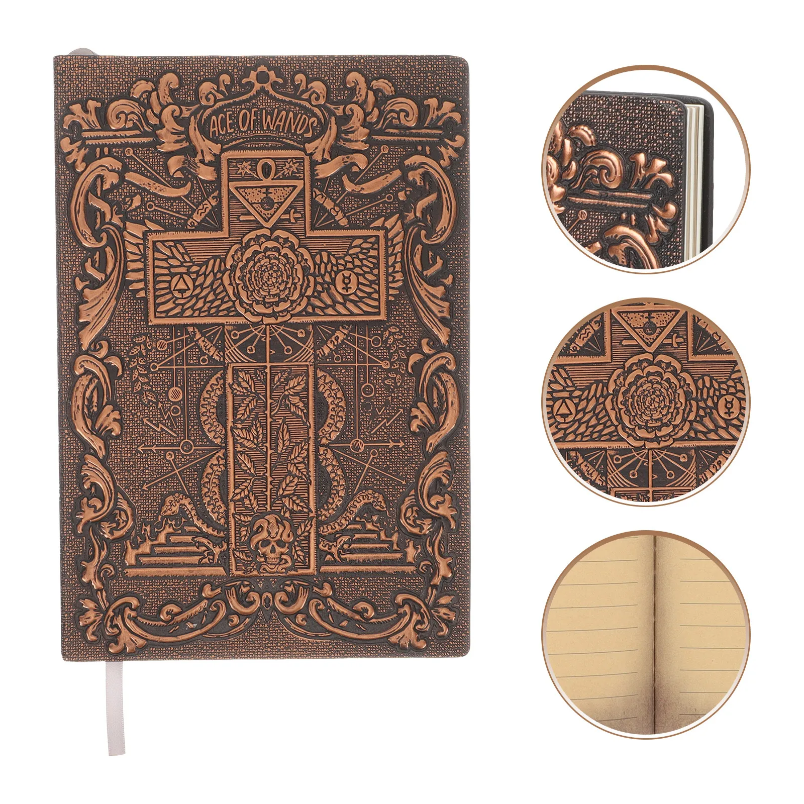 Retro Vintage Embossed PU Journal Blank Diary Sketchbook Notepad Travel Book for Writing Creative Ideas Men Women
Retro Vintage Embossed PU Journal Blank Diary Sketchbook Notepad Travel Book for Writing Creative Ideas Men Women