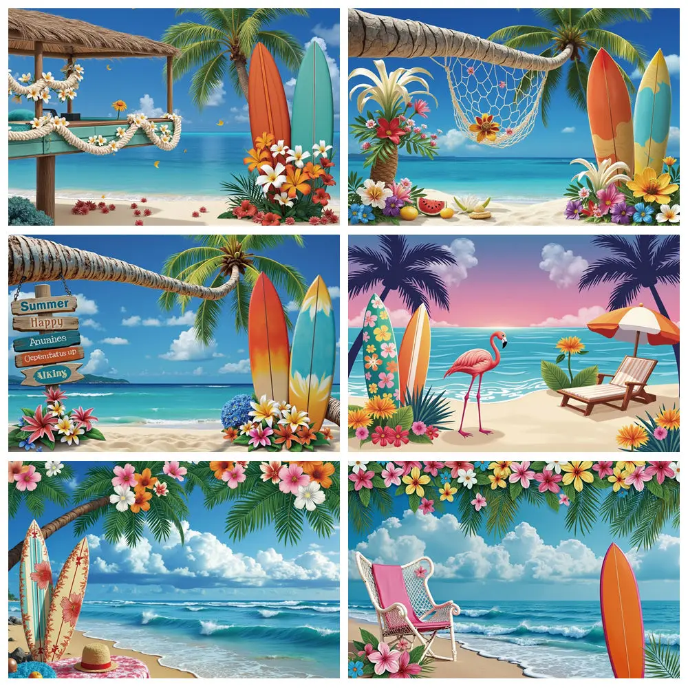 MOON.QG Summer Tropical Seaside Background Photography Flamingo Surfboard Beach Backdrop Travel Party Decoration Photo Studio
MOON.QG Summer Tropical Seaside Background Photography Flamingo Surfboard Beach Backdrop Travel Party Decoration Photo Studio
