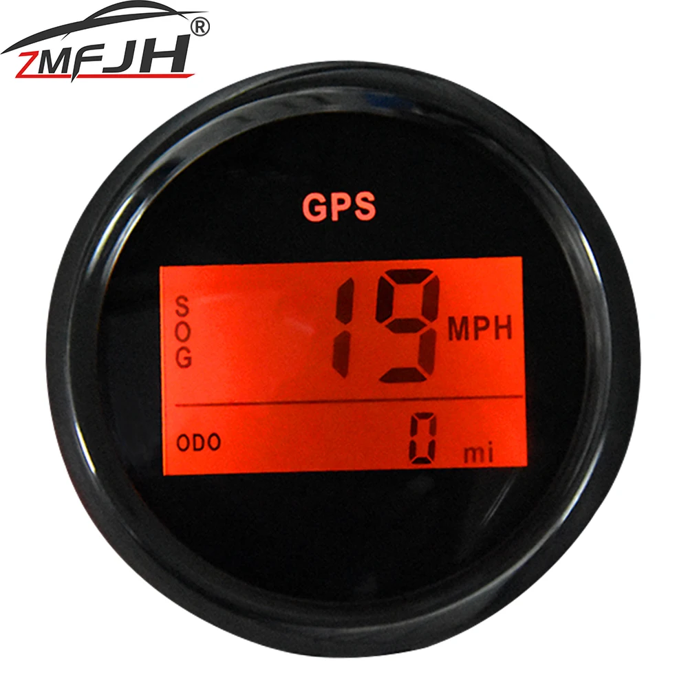 52mm GPS Speedometer 0-999 Knots MPH KMH Waterproof Digital Speed Meter Odometer With Red Backlight For Car Truck 9-32V
52mm GPS Speedometer 0-999 Knots MPH KMH Waterproof Digital Speed Meter Odometer With Red Backlight For Car Truck 9-32V