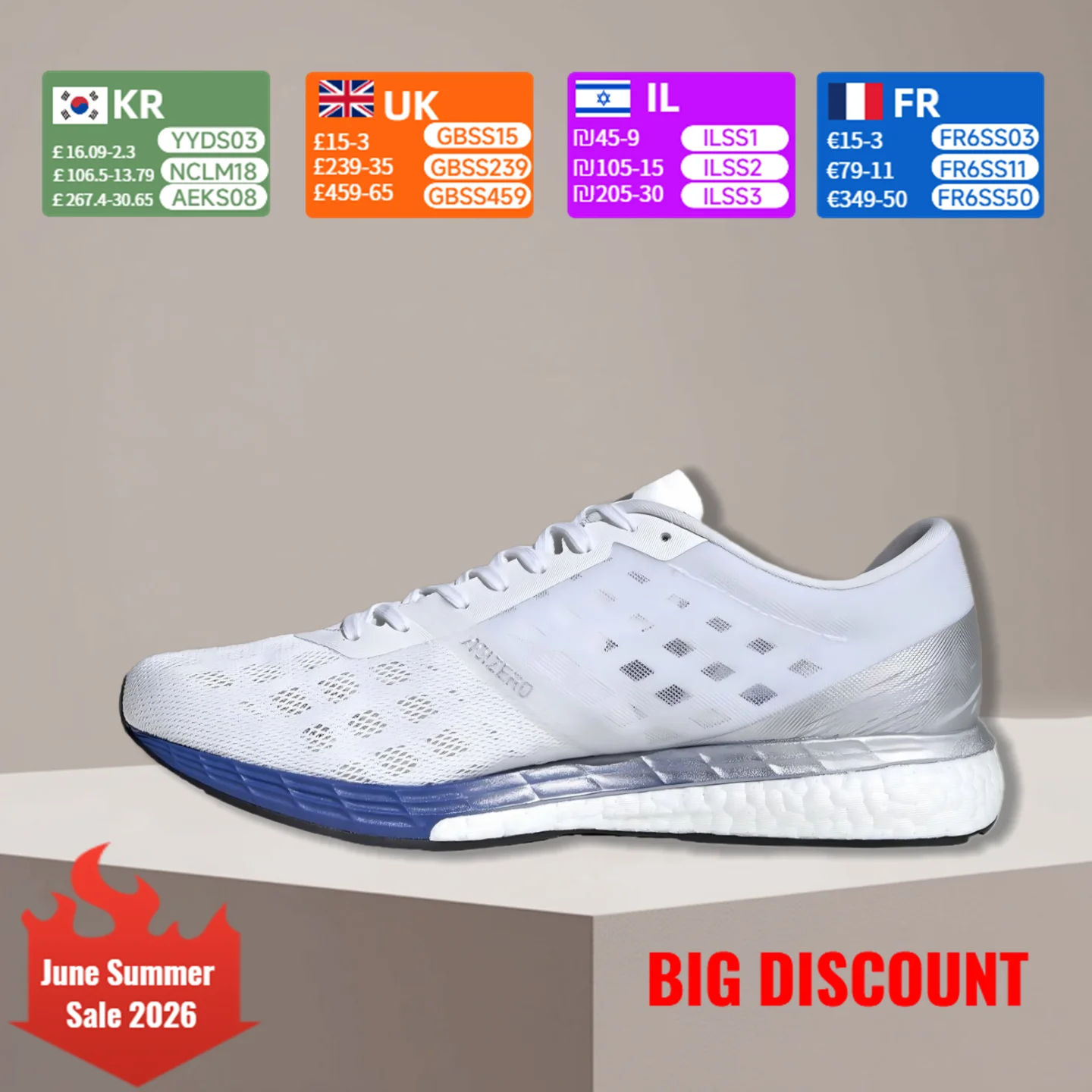 adidas ADIZERO BOSTON 9 Cushioned, Slip-Resistant, Durable Running Shoes Boston Casual Shoes Unisex Style EG4672
adidas ADIZERO BOSTON 9 Cushioned, Slip-Resistant, Durable Running Shoes Boston Casual Shoes Unisex Style EG4672
