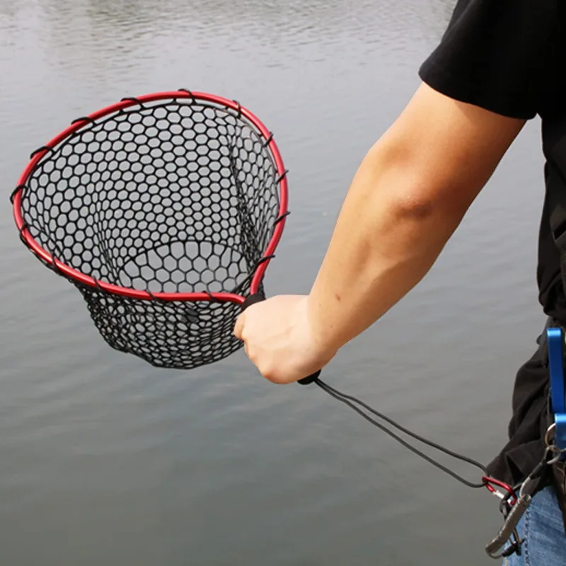 Portable Fishing Net, Ultra-Light Aluminum Alloy & Wear-Resistant Silicone Net, Hand Cast Fly Fishing Net Supplies
Portable Fishing Net, Ultra-Light Aluminum Alloy & Wear-Resistant Silicone Net, Hand Cast Fly Fishing Net Supplies
