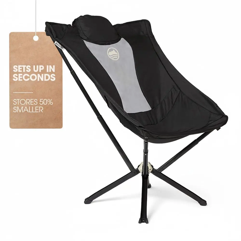 EpiQ 1.0 Outdoor Lounge Chair Folding Camping Chairs Set in Seconds Lightweight Recliner Chair Military Grade Frame Supports
EpiQ 1.0 Outdoor Lounge Chair Folding Camping Chairs Set in Seconds Lightweight Recliner Chair Military Grade Frame Supports