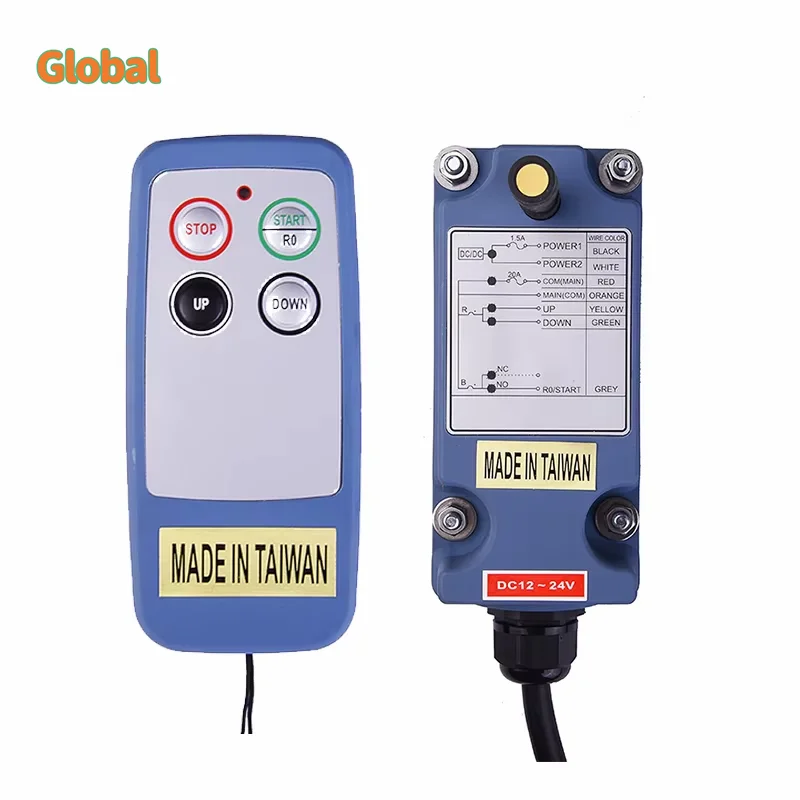 Saga L4 2 Buttons Single Speed Industrial Wireless Radio Crane Remote Control switches Hoist track Crane lift Controller
Saga L4 2 Buttons Single Speed Industrial Wireless Radio Crane Remote Control switches Hoist track Crane lift Controller