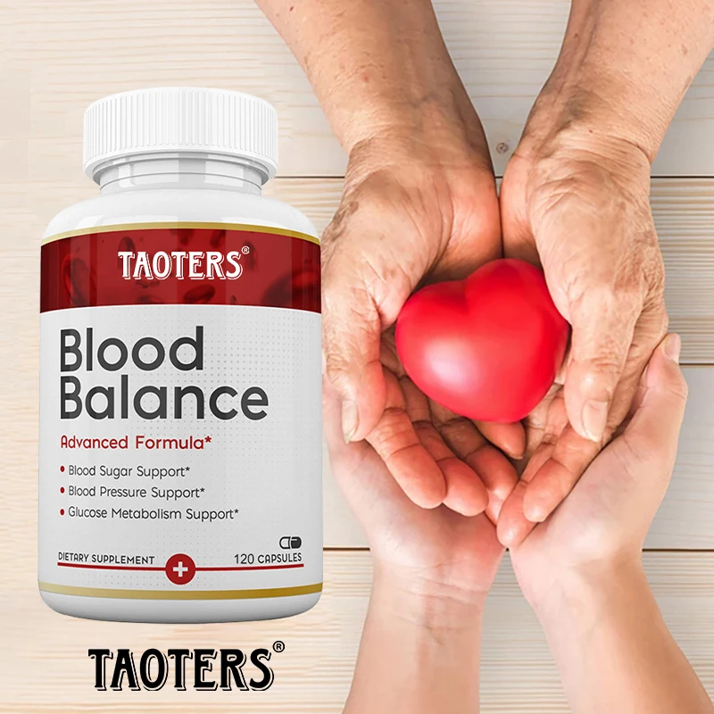 Blood Balance Capsules - Advanced Circulatory Support Formula with A Blend of Herbs & Vitamins - Promote Glucose Metabolism
Blood Balance Capsules - Advanced Circulatory Support Formula with A Blend of Herbs & Vitamins - Promote Glucose Metabolism