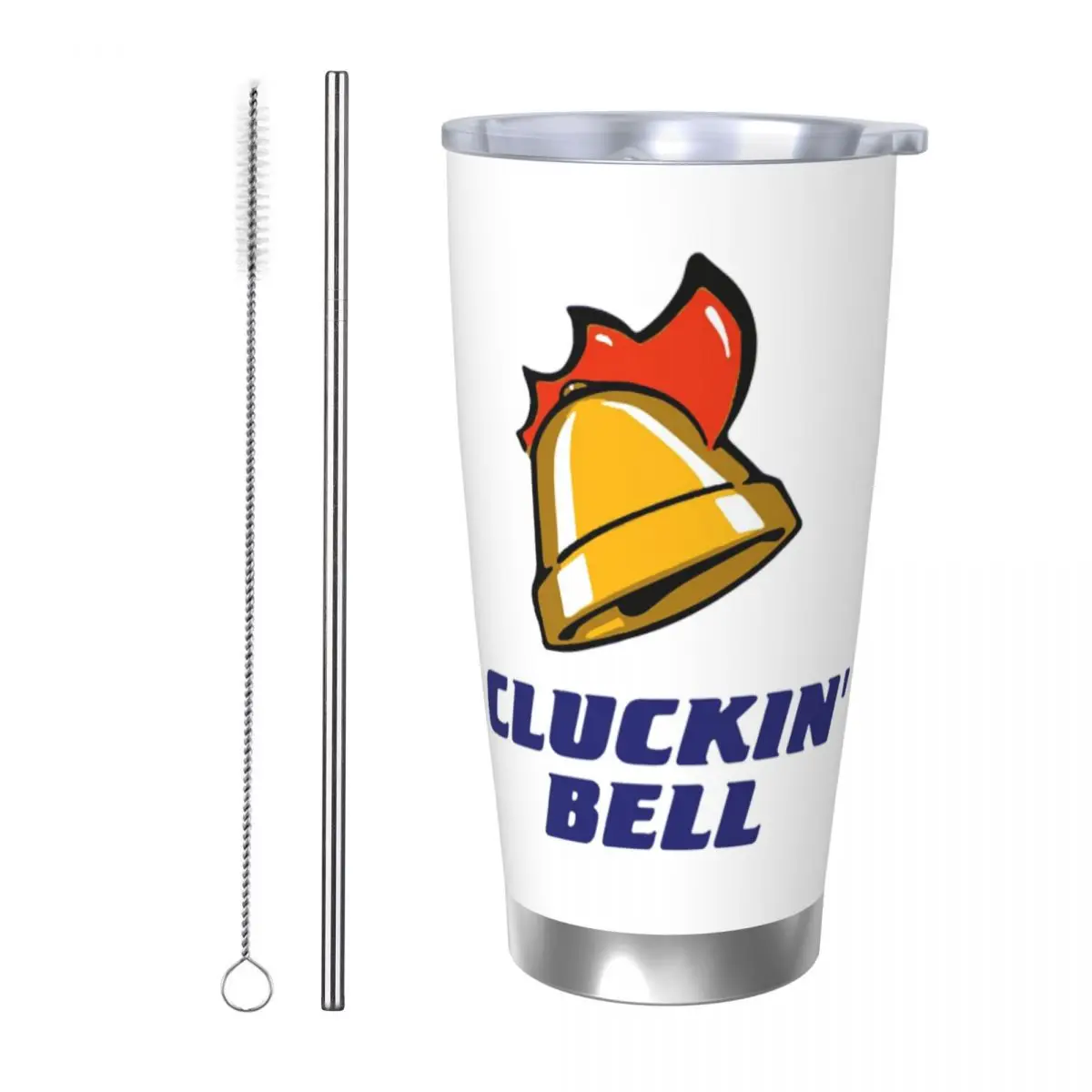 Cluckin Bell GTA San Andreas (3) Стакан из нержавеющей стали с вакуумной изоляцией, термохолодные чашки, соломинки с крышкой, 20 унций
Cluckin Bell GTA San Andreas (3) Стакан из нержавеющей стали с вакуумной изоляцией, термохолодные чашки, соломинки с крышкой, 20 унций