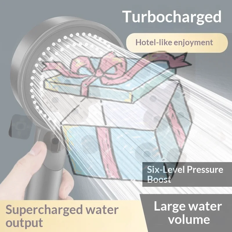 【CCA】1Pcs 5 Modes Adjustable Filter Shower Head High Pressure Shower Head New Bathroom Shower Head Accessories Sprayer
【CCA】1Pcs 5 Modes Adjustable Filter Shower Head High Pressure Shower Head New Bathroom Shower Head Accessories Sprayer