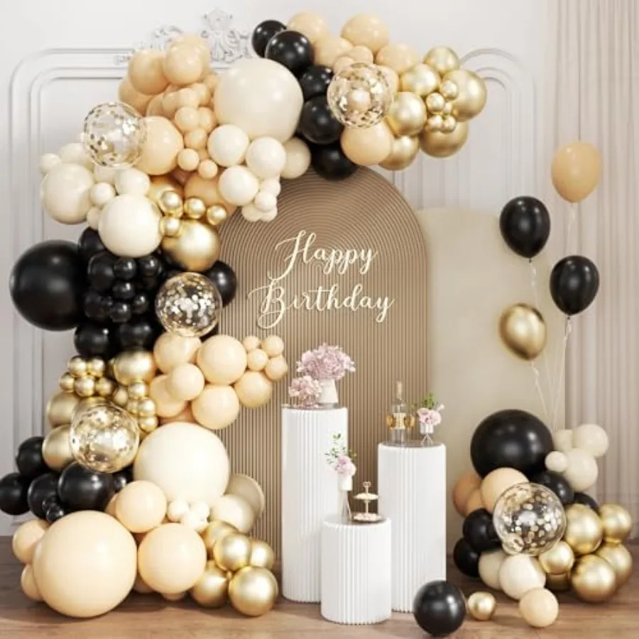 Balloon Garland Arch Kit, 167Pcs Latex Balloons Different Sizes for Boho Birthday Baby Shower Gender Reveal Graduation Wedding
Balloon Garland Arch Kit, 167Pcs Latex Balloons Different Sizes for Boho Birthday Baby Shower Gender Reveal Graduation Wedding