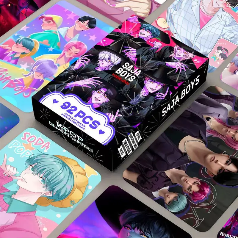 KPOP Witch Hunting Group peripheral cards 92 pieces Saja boys peripheral cards Saja boys cartoon anime card stickers
KPOP Witch Hunting Group peripheral cards 92 pieces Saja boys peripheral cards Saja boys cartoon anime card stickers