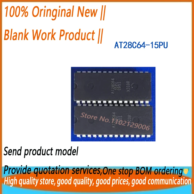 10 шт./лот AT28C64-15PU AT28C64-15PC AT28C64 28C64 DIP28 IC
10 шт./лот AT28C64-15PU AT28C64-15PC AT28C64 28C64 DIP28 IC