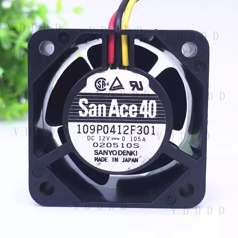 LL for 1PCS Sanyo 109P0412F301 DC12V 0.105A 3-wire cooling fan 4cm 4028
LL for 1PCS Sanyo 109P0412F301 DC12V 0.105A 3-wire cooling fan 4cm 4028