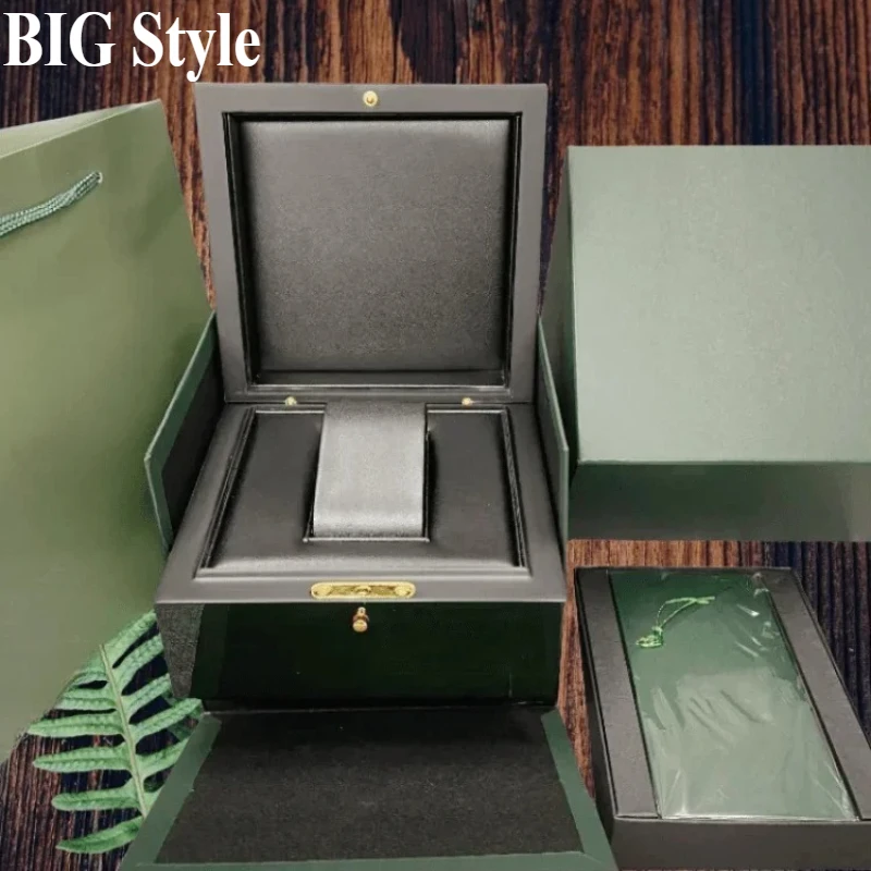 Factory Supplier Fashion Men Luxury Green Wood PU Leather Watch Box with Paper Bag Fits Royal Oak Holiday Gift Watch Box No Logo
Factory Supplier Fashion Men Luxury Green Wood PU Leather Watch Box with Paper Bag Fits Royal Oak Holiday Gift Watch Box No Logo