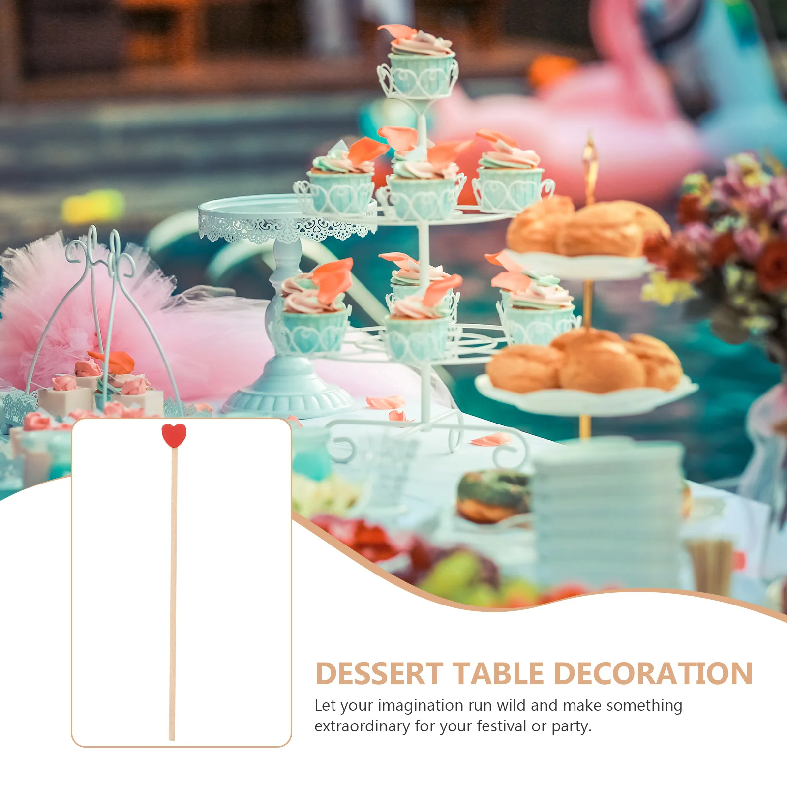 100Pcs Wood Lollipops Simple Lovely Decorative DIY Party Dessert Table Supplies Creative Sticks Lovely Decorative Lollipops
100Pcs Wood Lollipops Simple Lovely Decorative DIY Party Dessert Table Supplies Creative Sticks Lovely Decorative Lollipops