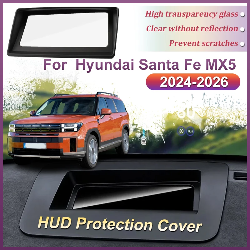 For Hyundai Santa Fe Accessories MX5 2024 2025 2026 Car HUD Display Protective Cover Auto Specialized Screen Dustproof Shield
For Hyundai Santa Fe Accessories MX5 2024 2025 2026 Car HUD Display Protective Cover Auto Specialized Screen Dustproof Shield