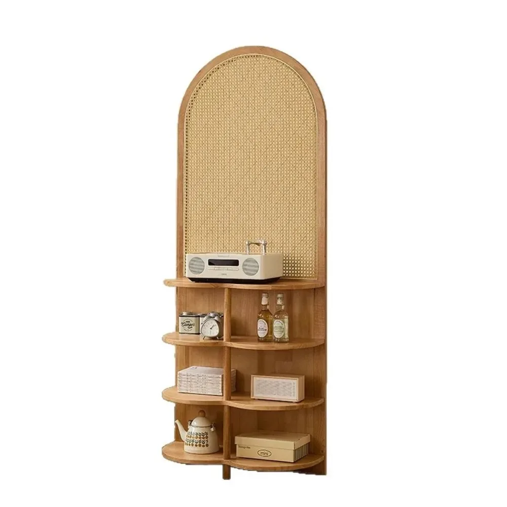 Solid wood rattan screen rack living room blocking partition bedroom Japanese retro seat screen
Solid wood rattan screen rack living room blocking partition bedroom Japanese retro seat screen