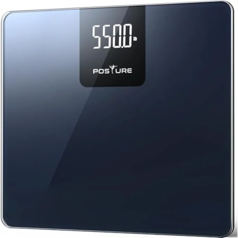 550lb Capacity Digital Bathroom Scale High Precision Body Weight Scale Extra Wide Platform Large LED Display, and Durable 8mm T
550lb Capacity Digital Bathroom Scale High Precision Body Weight Scale Extra Wide Platform Large LED Display, and Durable 8mm T