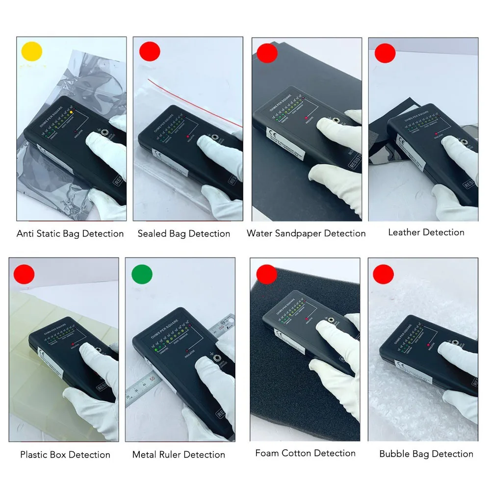 For Incoming Inspection Antistatic Tester Conductive Material Analyzer Resistance Meter Electrostatic Test One-button Operation
For Incoming Inspection Antistatic Tester Conductive Material Analyzer Resistance Meter Electrostatic Test One-button Operation