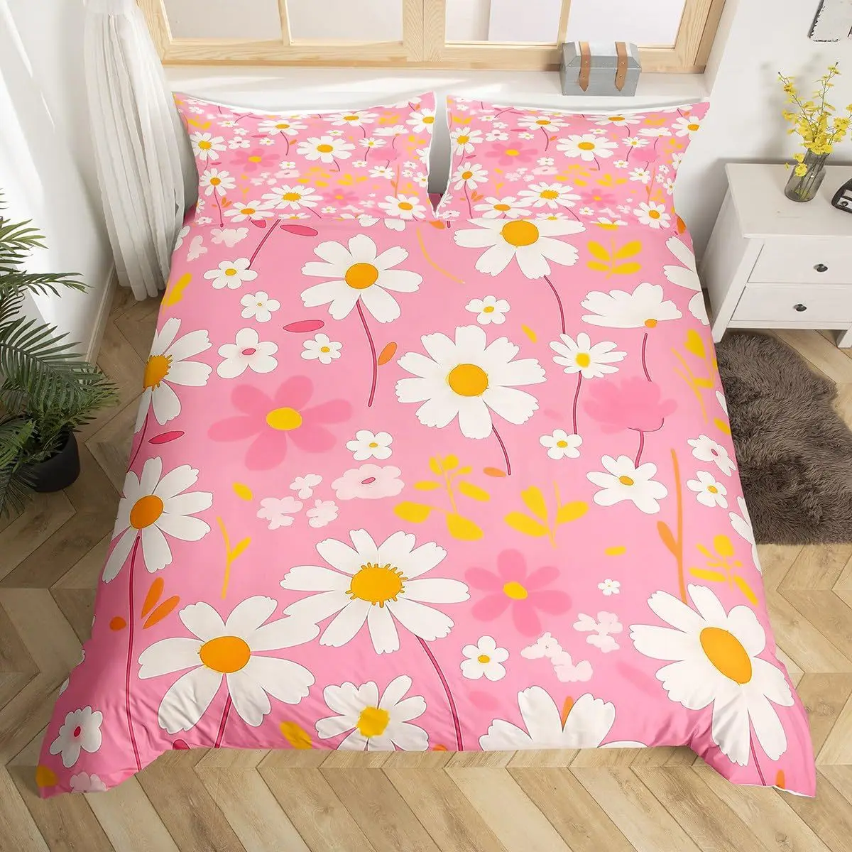 2/3pcs bedding set Digital Print Comfortable Duvet Cover for Home Bedroom Decoration, 1 Duvet Cover and 2pillowcase with Zippers
2/3pcs bedding set Digital Print Comfortable Duvet Cover for Home Bedroom Decoration, 1 Duvet Cover and 2pillowcase with Zippers