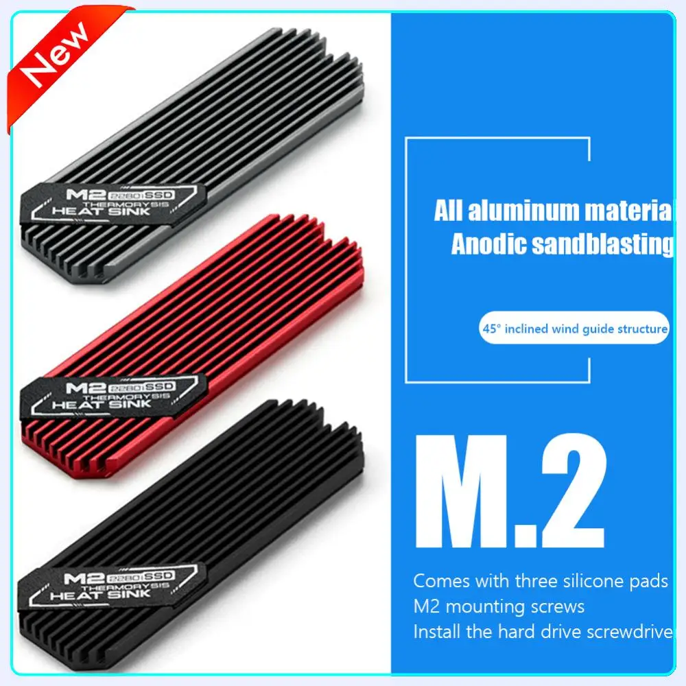 SSD Hard Disk with Thermal Pad Aluminum Solid M2 PCIE 2280 SSD State Hard Disk Aluminum Heat Sink Thermal Pad Ultra-thin Cooler
SSD Hard Disk with Thermal Pad Aluminum Solid M2 PCIE 2280 SSD State Hard Disk Aluminum Heat Sink Thermal Pad Ultra-thin Cooler