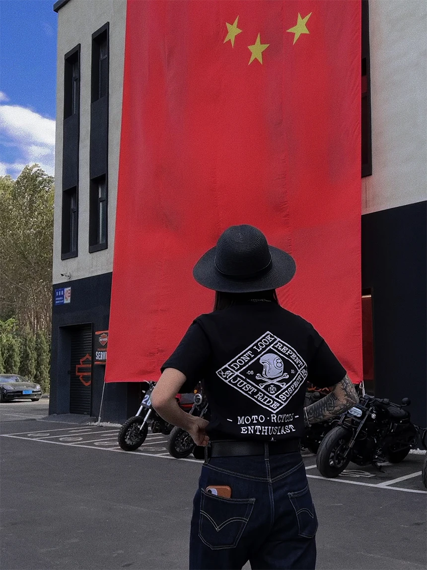 Original Vintage Limited Color Retro Locomotive T-shirt Retro Motorcycle Riding Short Sleeve American Retro
Original Vintage Limited Color Retro Locomotive T-shirt Retro Motorcycle Riding Short Sleeve American Retro