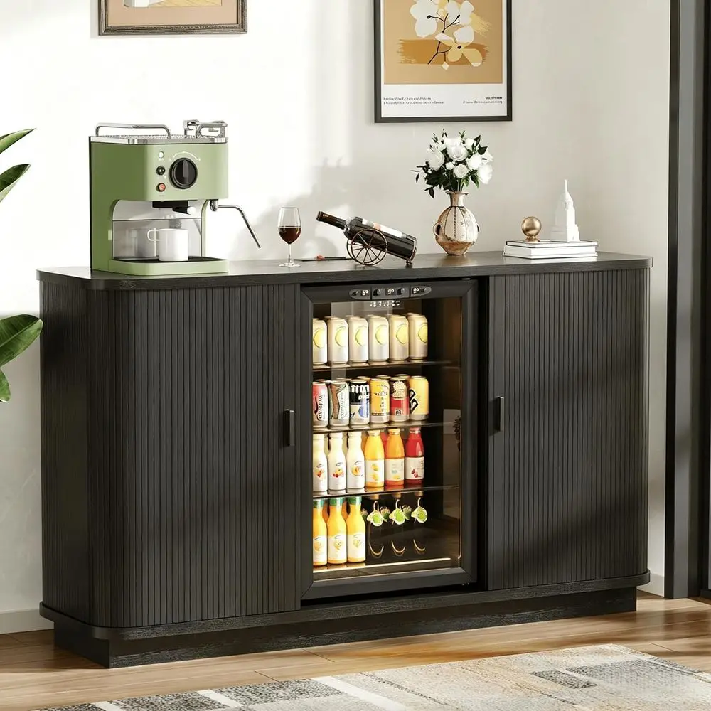 Coee Bar Cabinet with ridge Space, Liquor Wine Bar Cabiwith Wine Rack and Glass Holder, Mini ridge Cabinet with Storage, luted B
Coee Bar Cabinet with ridge Space, Liquor Wine Bar Cabiwith Wine Rack and Glass Holder, Mini ridge Cabinet with Storage, luted B