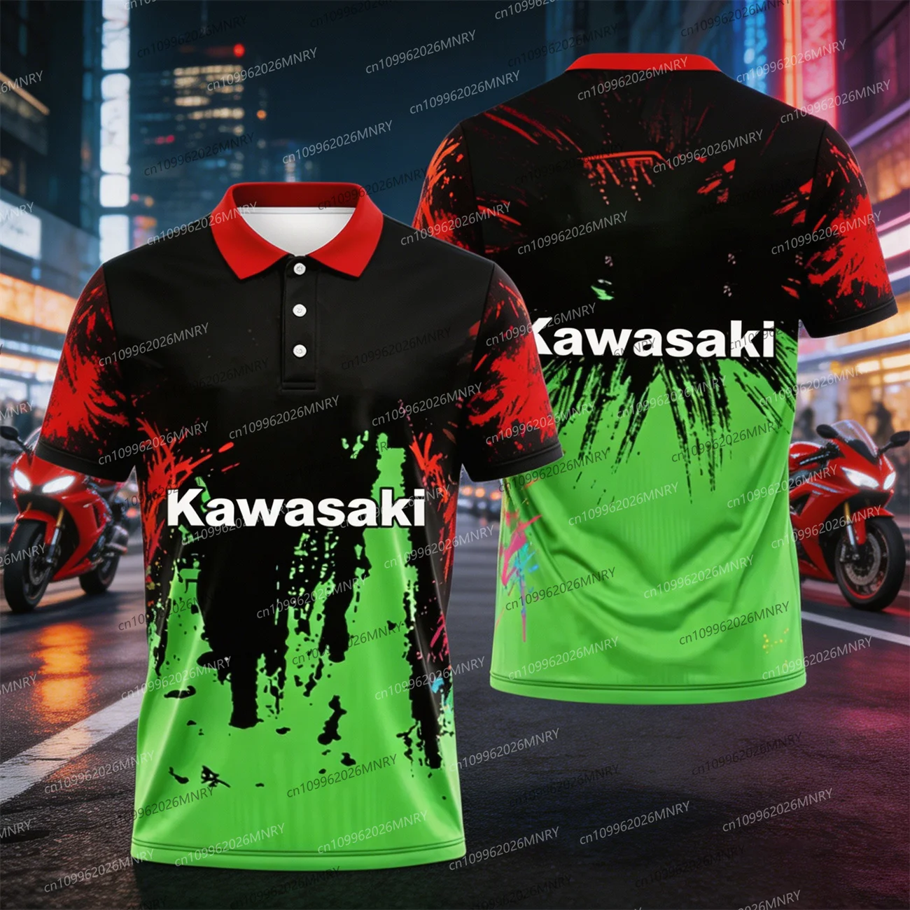 Summer male polo shirts Kawasaki Motocross Tshirt men Quick Drying Cycling Suit Women tshirt Sleeved Top Men's clothing
Summer male polo shirts Kawasaki Motocross Tshirt men Quick Drying Cycling Suit Women tshirt Sleeved Top Men's clothing