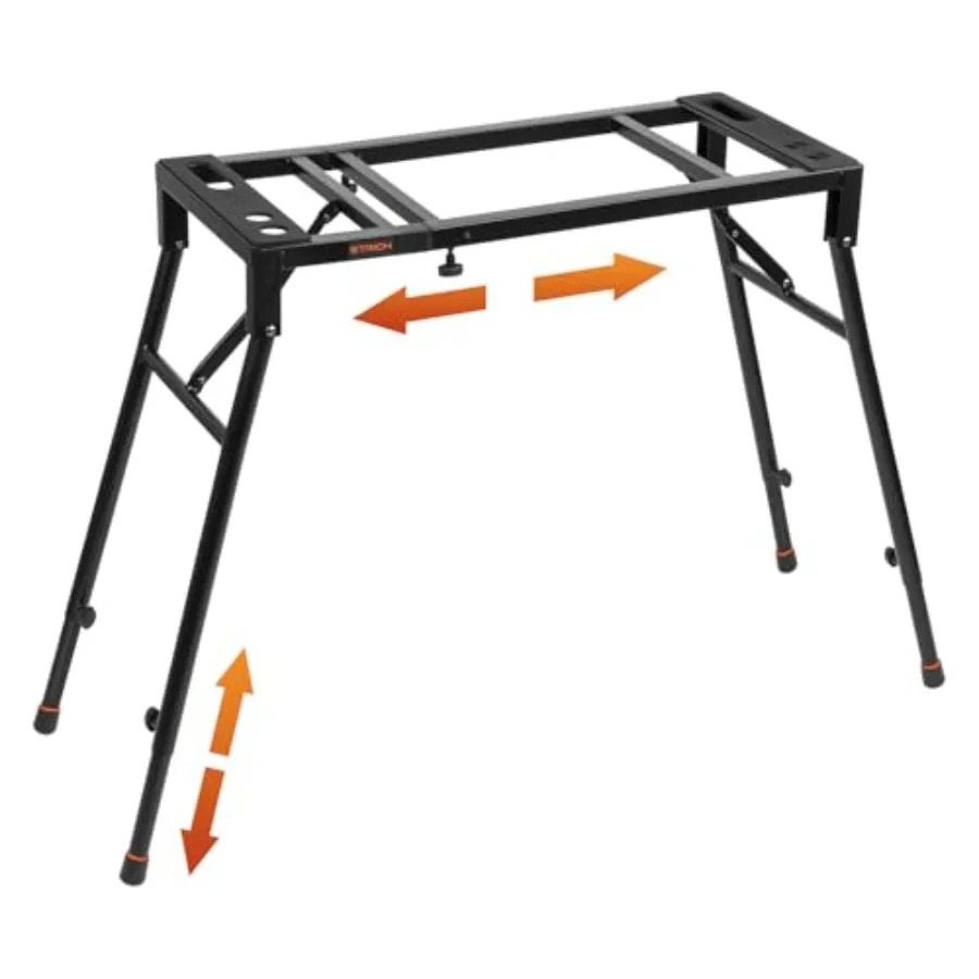 Collapsible Piano Keyboard Stand - Adjustable and Portable Heavy Duty Music Stand for 54/61/88 Key Electric Digital Pianos - St
Collapsible Piano Keyboard Stand - Adjustable and Portable Heavy Duty Music Stand for 54/61/88 Key Electric Digital Pianos - St