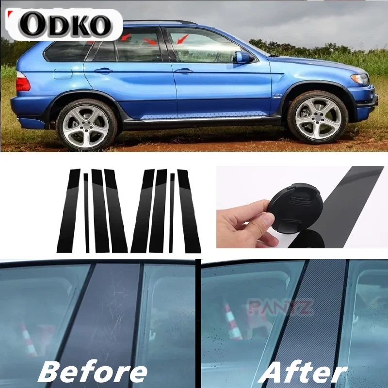 Новые полированные стойки из углеродного волокна, подходят для BMW X5 E53 2000-2006, накладка на окно, наклейка на колонку BC
Новые полированные стойки из углеродного волокна, подходят для BMW X5 E53 2000-2006, накладка на окно, наклейка на колонку BC