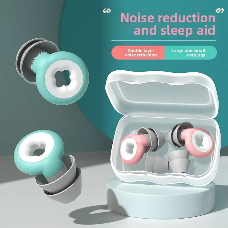 New silicone noise reduction earplugs, static sound insulation, hearing protection earplugs, swimming waterproof size code
New silicone noise reduction earplugs, static sound insulation, hearing protection earplugs, swimming waterproof size code